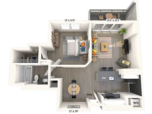 Floor plan A4-5