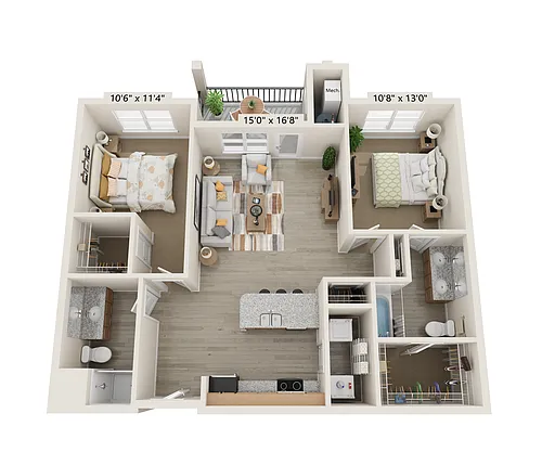 Floor plan Red Maple