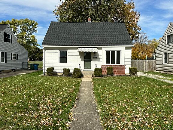 front yard on an October sunny day