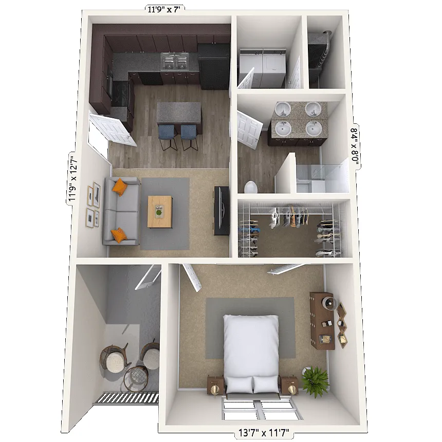 Floor plan Blazing Star