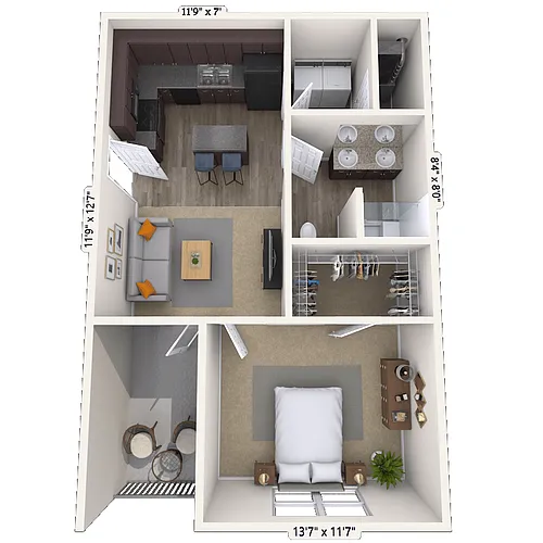 Floor plan Blazing Star
