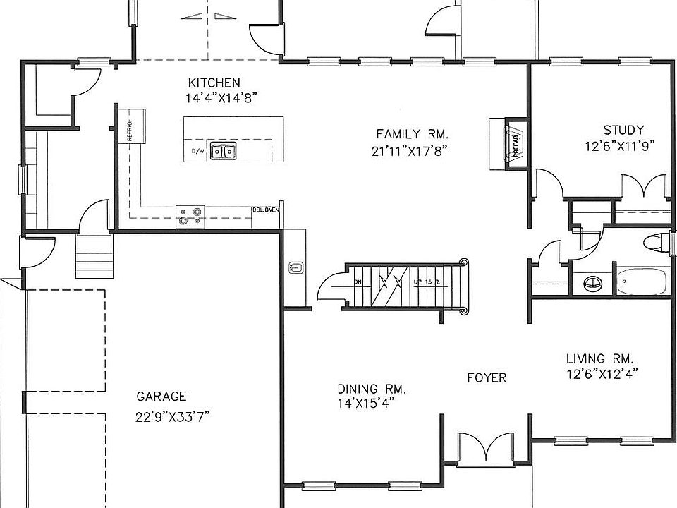 1st Floor Plan