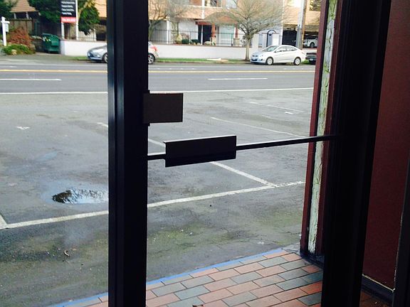 Front Interior Entrance to the Bon A Ville Apartments