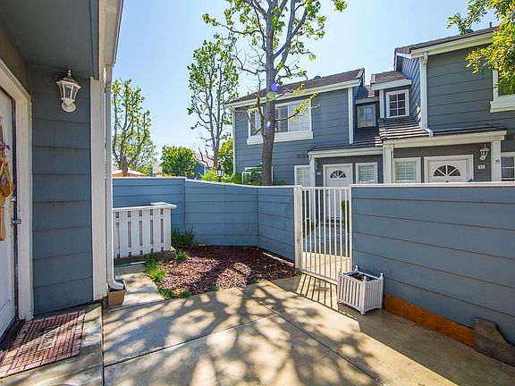 Front gated patio