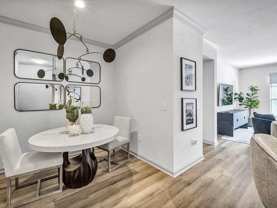 Two Bedroom - dining area right off the kitchen