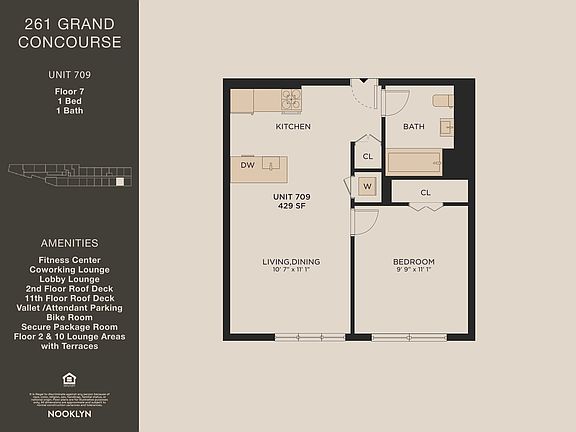 2nd image of 261 Grand Concourse #2709