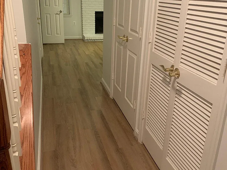 basement hallway