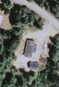 Overview from Google Earth. Does not show current circular drive. 