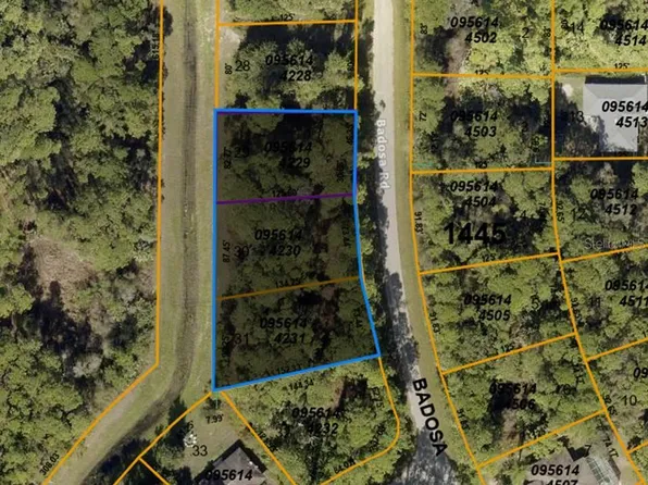 Lots 29 30 & 31 Badosa Rd #29, North Pt, FL 34286