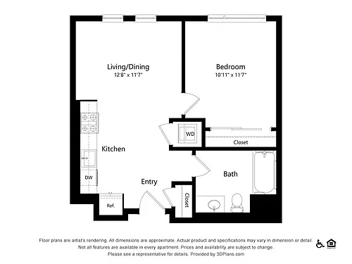 Floor plan 1A-6