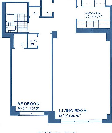 2nd image of 345 W 58th St APT 5B