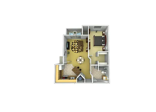 Floor plan The Elm