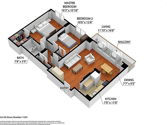 3rd image of 2940 W 5th St APT 17H