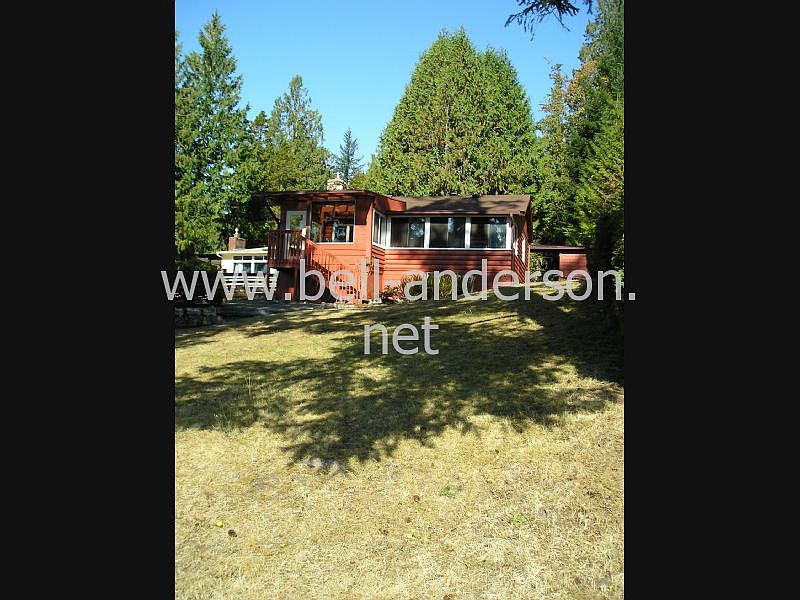 Lakeside of house
