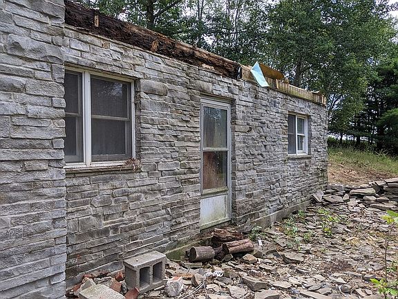 Rear of foundation.