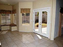 French Doors off of Kitchen and Family Rm lead to backyard Oasis!