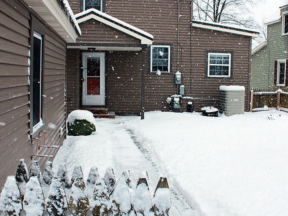 Back entrance to home