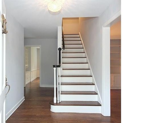 Front entrance. Living Room to right and dining room straight ahead.