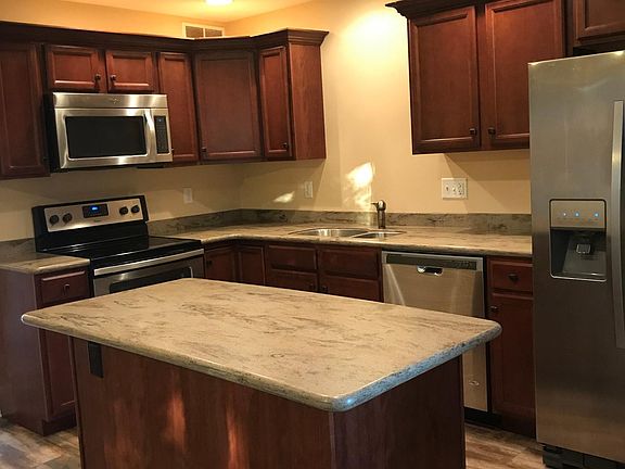 All stainless steel appliances included.