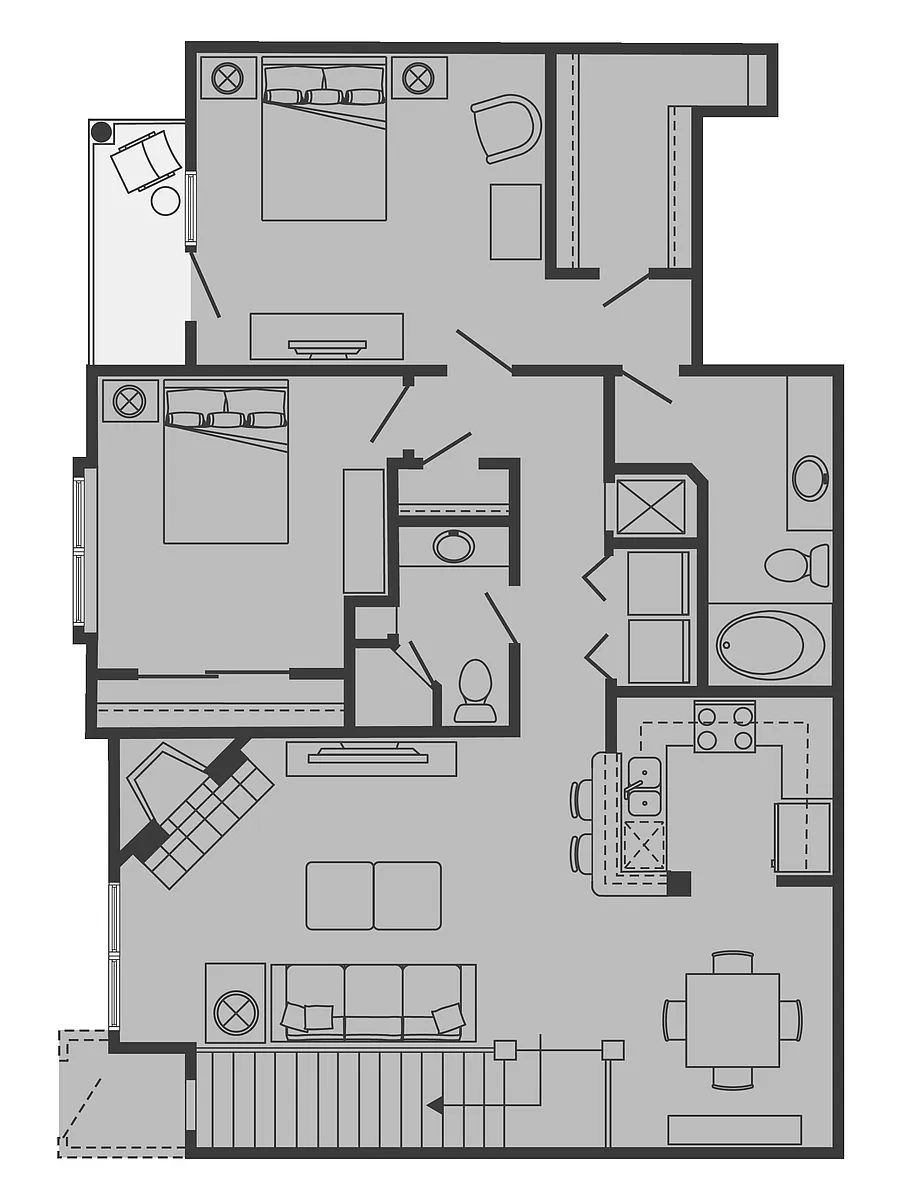 Floor plan D