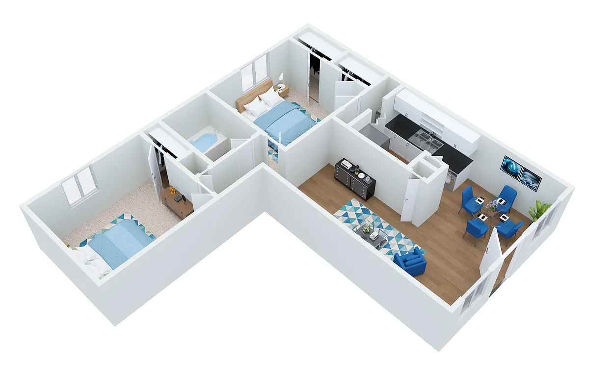 Floor plan Texan