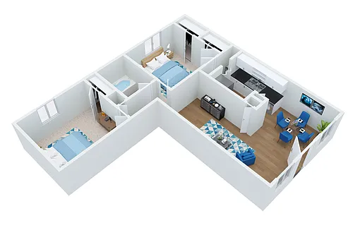 Floor plan Texan