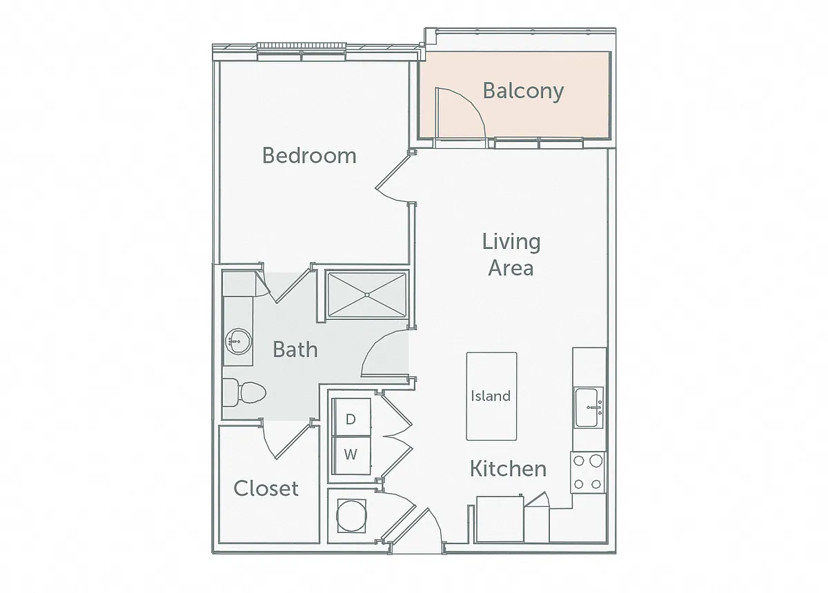 Floor plan A8