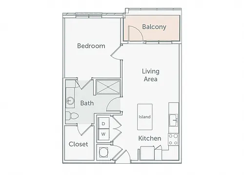 Floor plan A8