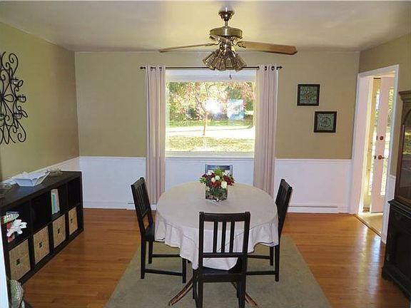 Dining Room with chair rail