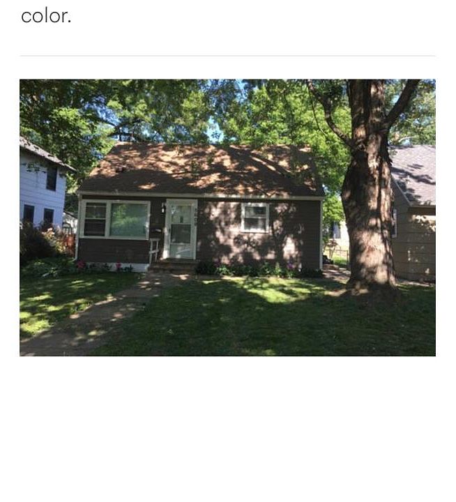 Front of the house. newly siding.