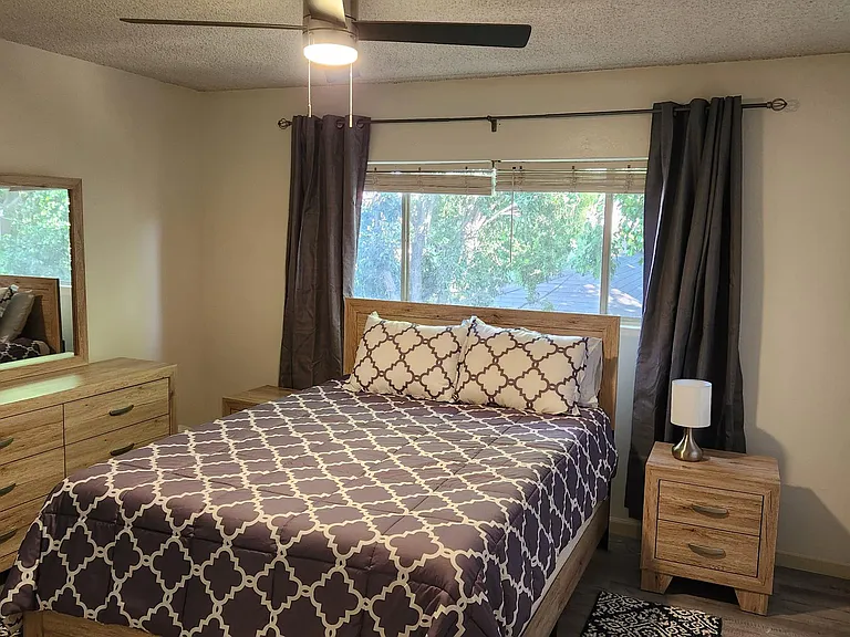 West facing Bedroom