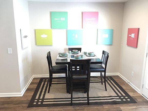 Stock photo of breakfast area