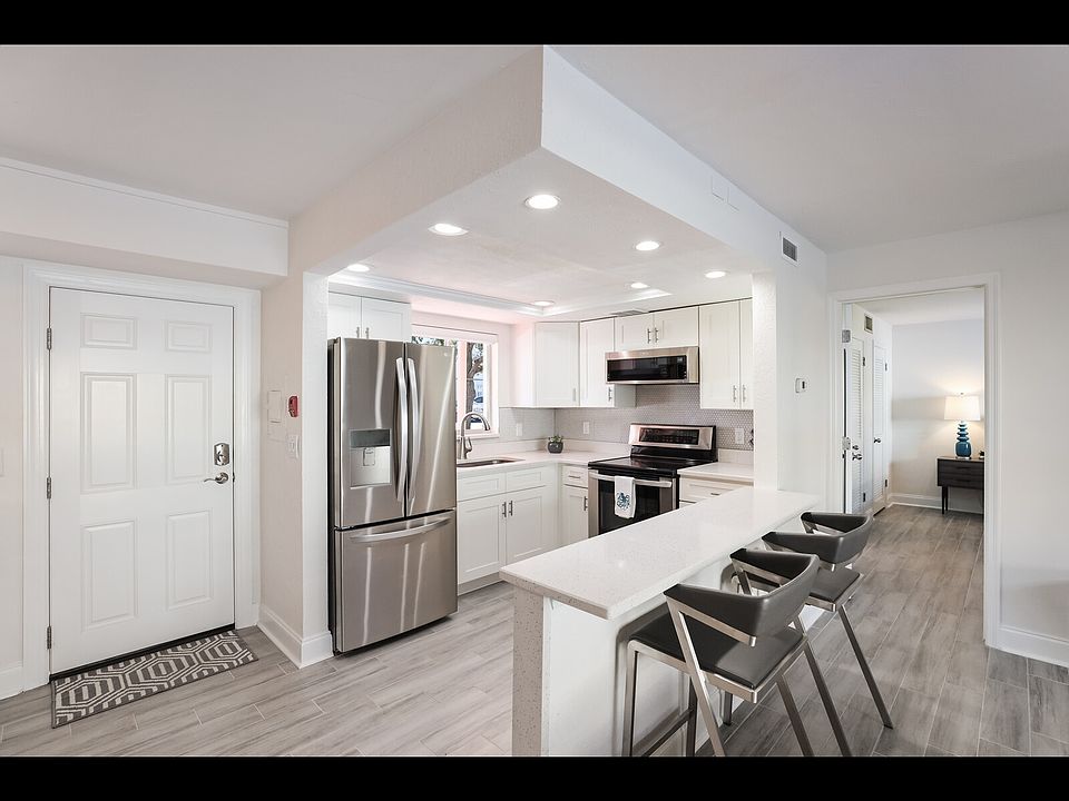 All new stainless steel appliances and new cabinetry.