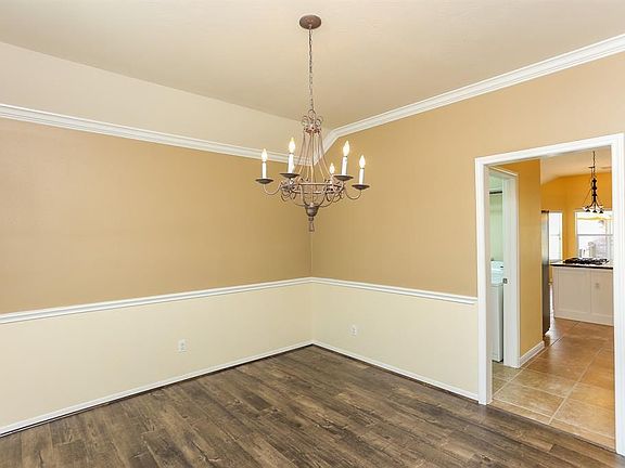 Enjoy your next meal in the gorgeous dining room conveniently located steps away from the kitchen.
