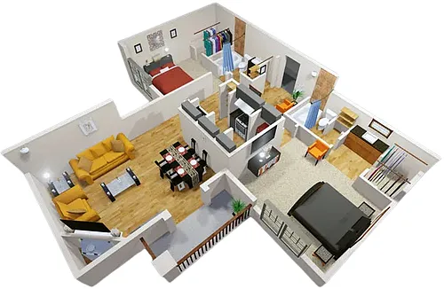 Floor plan B1