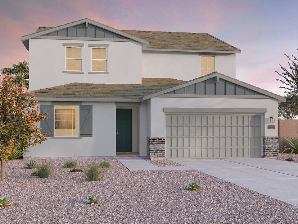 Elevation B for Heritage Floorplan at Highland Ridge