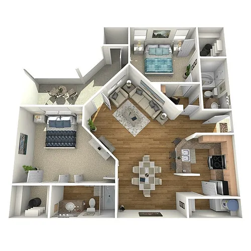 Floor plan B3R