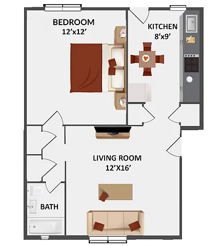 Floor plan Iser