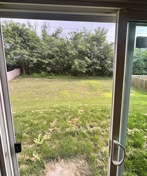 private back yard