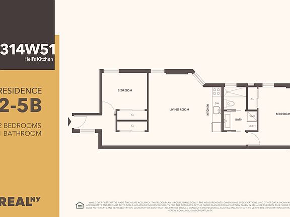 2nd image of 314 W 51st St APT 4B