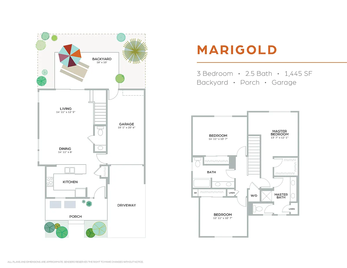 Floor plan Marigold