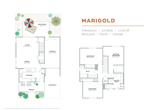 Floor plan Marigold