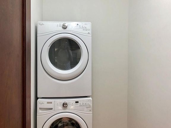 Your own private new washer and dryer!