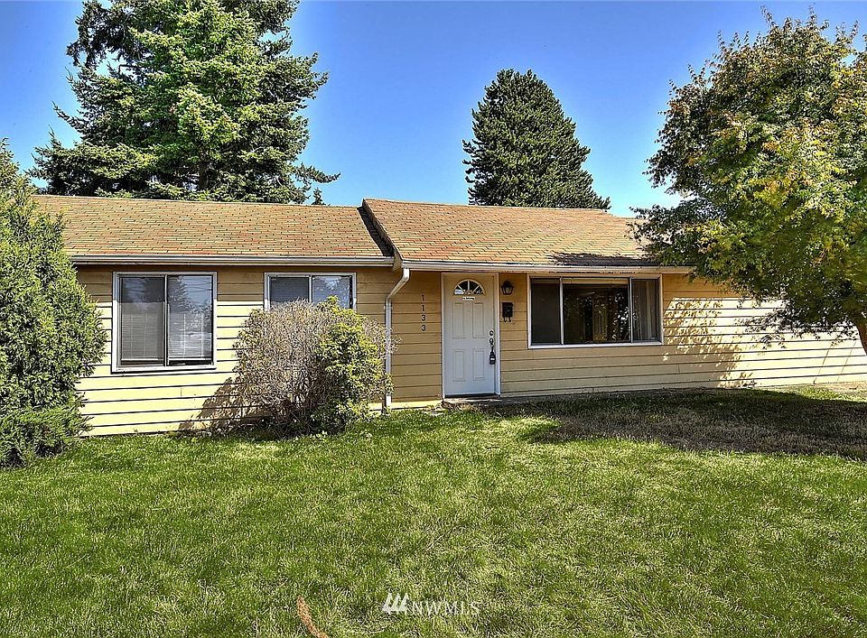 Great location. Rambler with covered front porch.
