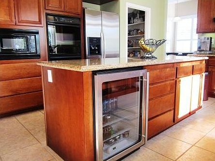 gourmet kitchen wine cooler