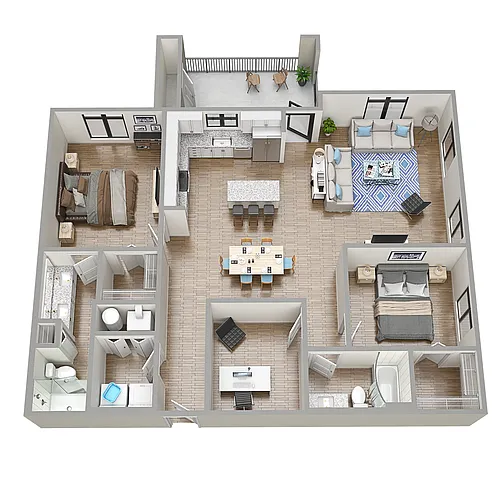 Floor plan C