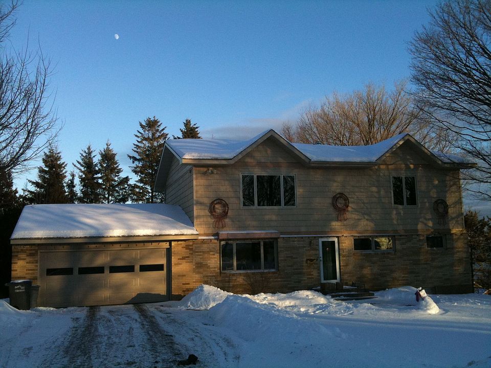 Beautiful winter scene from the street