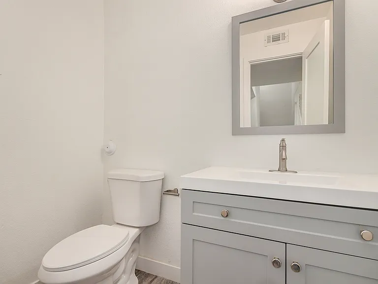 Downstairs half bathroom