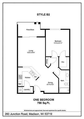 Floor plan Style B2