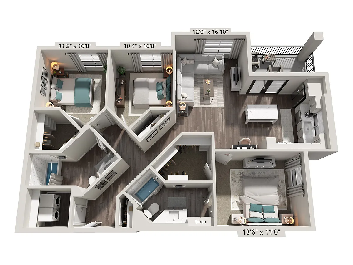 Floor plan C4